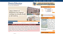 Desktop Screenshot of districteducationstat.com